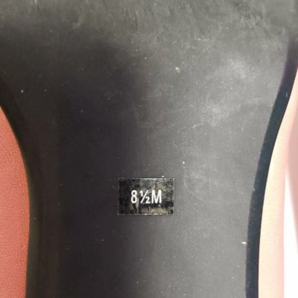 Franco Sarto Womens Mules Spool Heels Shoes Pink Cutout Round Toe Slip Ons 8.5 M - Picture 9 of 12